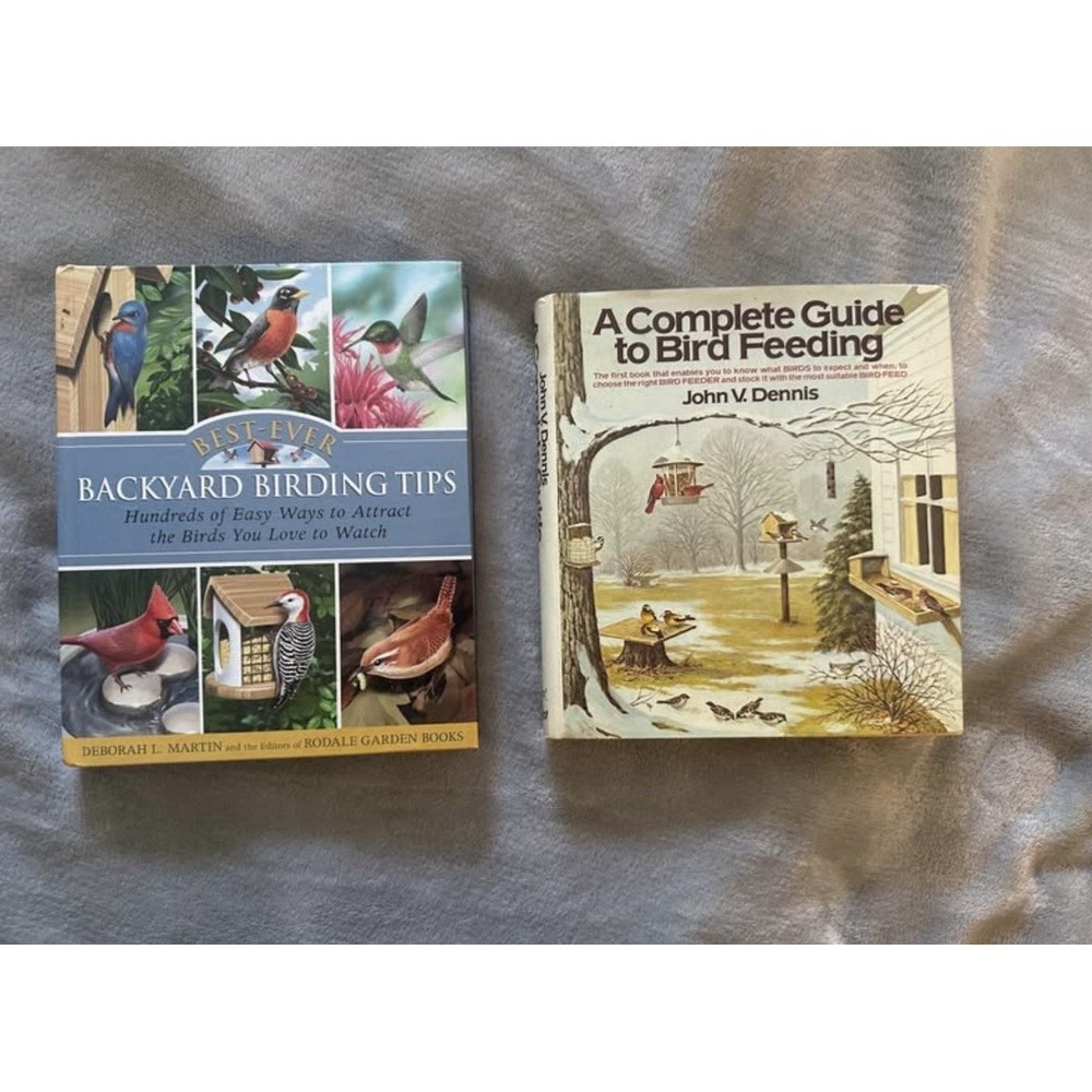 2 BOOKS ON FEEDING AND ATTRACTING BIRDS
